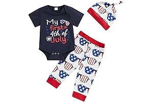 Bursting with Farm Fresh Fun: Infant Onesie for your Little Patriot's First Fourth