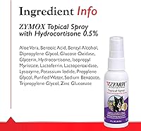 Vista 5 de PET KING BRANDS Zymox - Spray tópico para puntos calientes para perros y gatos con 0.5% de hidrocortisona, 2 onzas