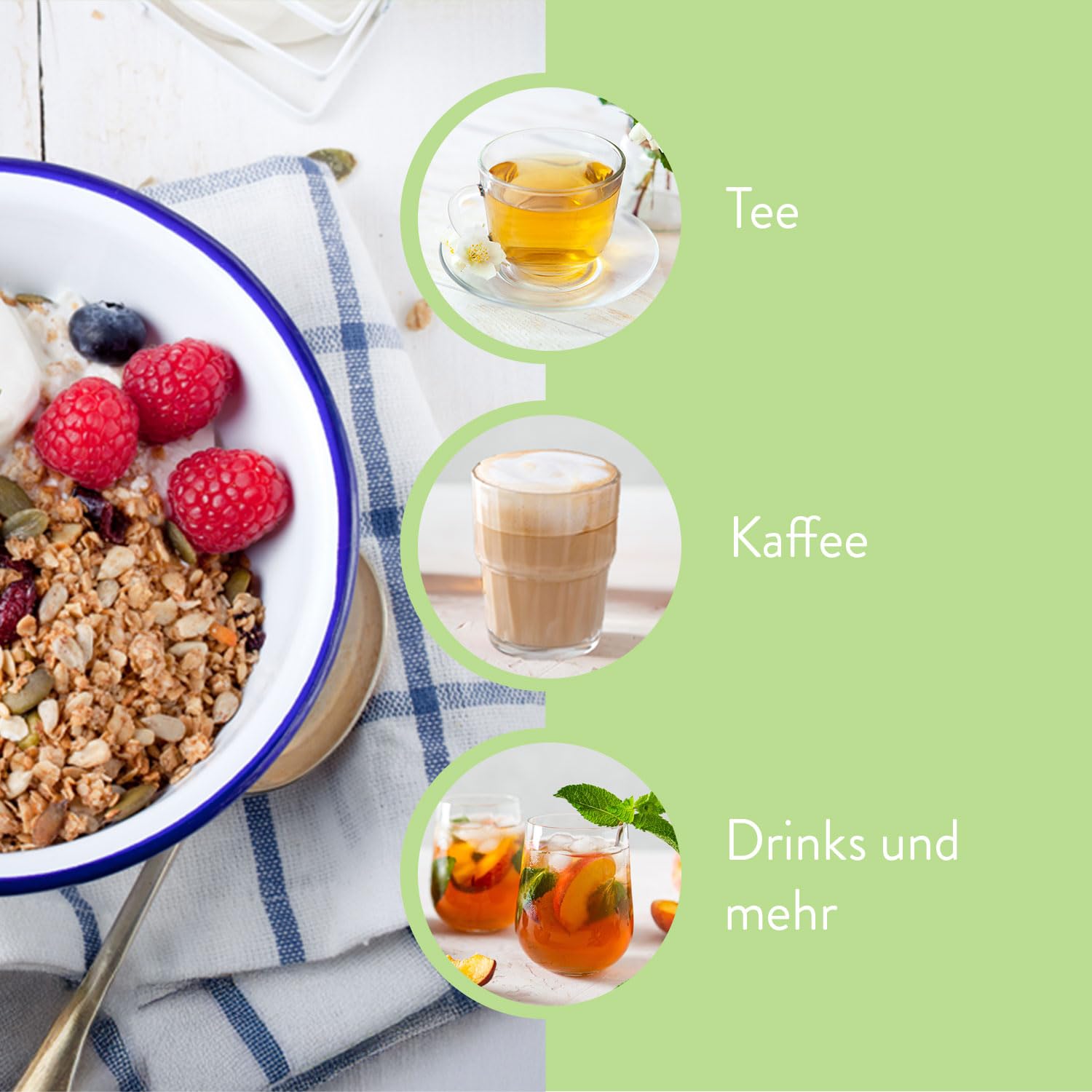 BORCHERS Stevia Süßstofftabletten Nachfüllpack, Tafelsüße 6x 360 Tabletten, Stevia-Zucker-Mischung, kalorienarm, praktischer Spender, Süßungsmittel, Zuckeralternative