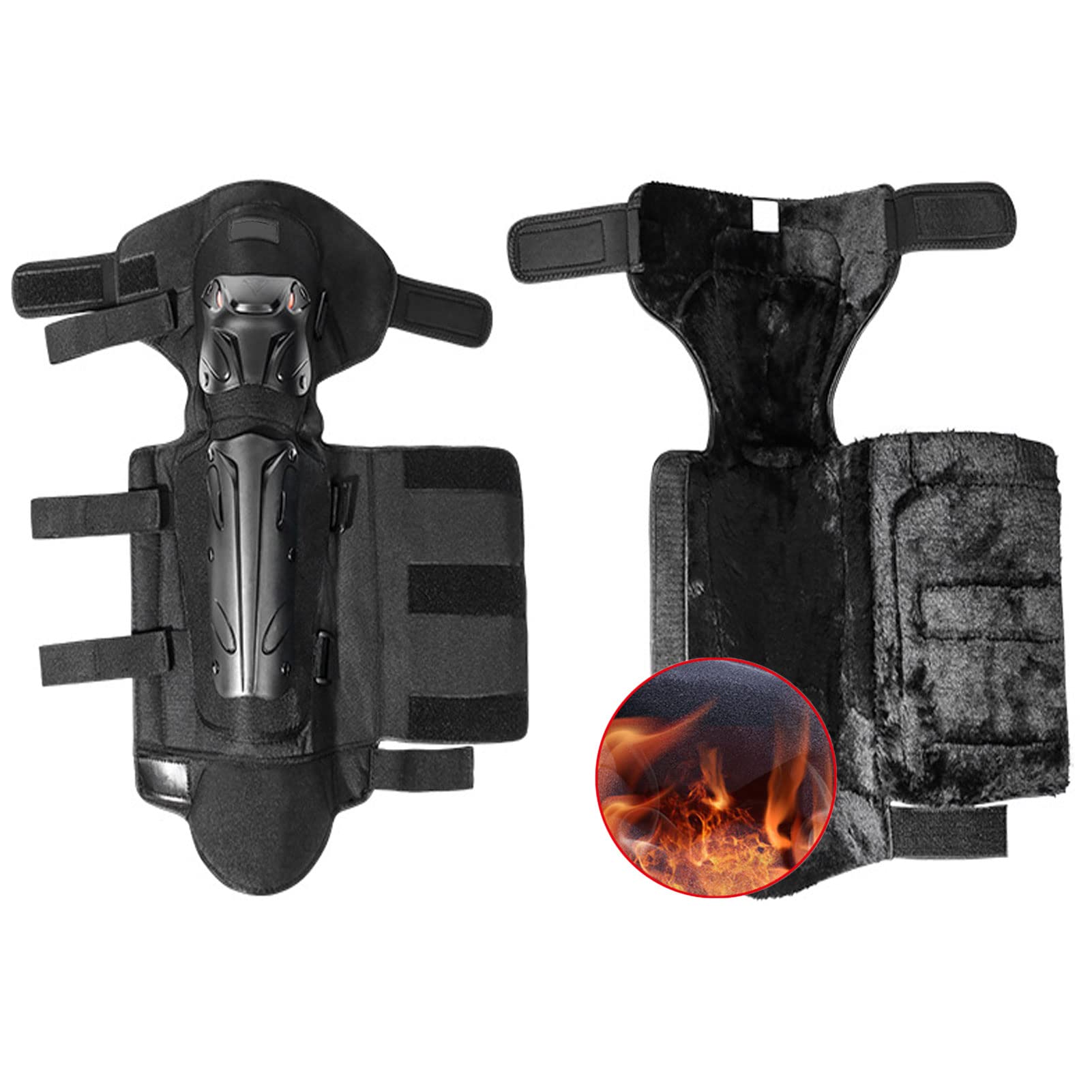 oiujhgCDS Motorcycle knee pads, Knee Shin Guard For Cycling Skating Skateboarding 1 Pair