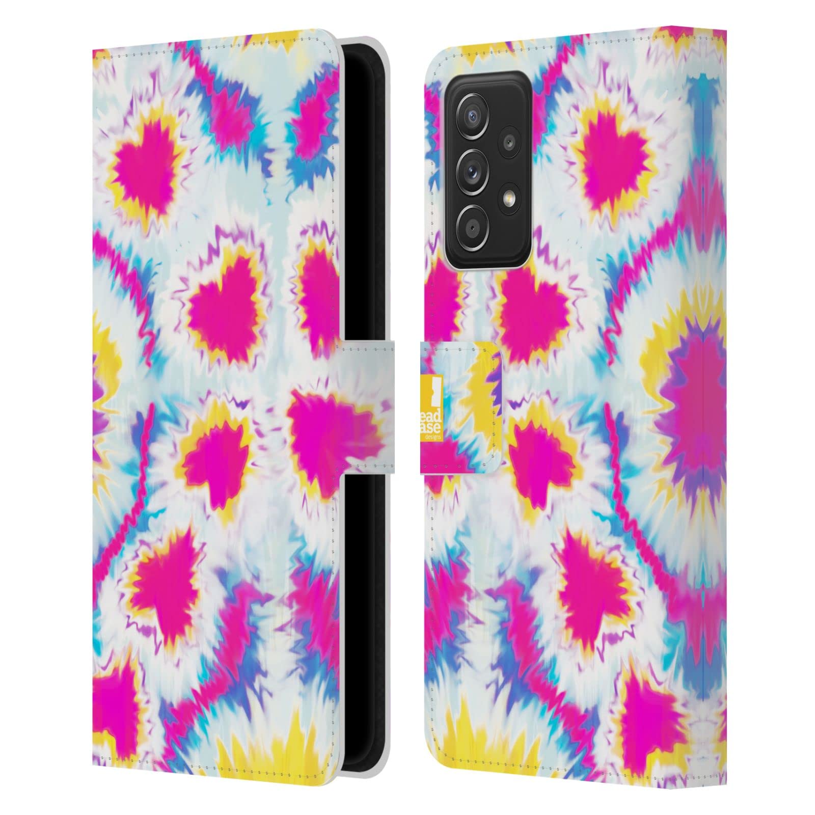 Étui Galaxy A52 anti-rayures Coeur De Kaléidoscope avec rangements de cartes - 7