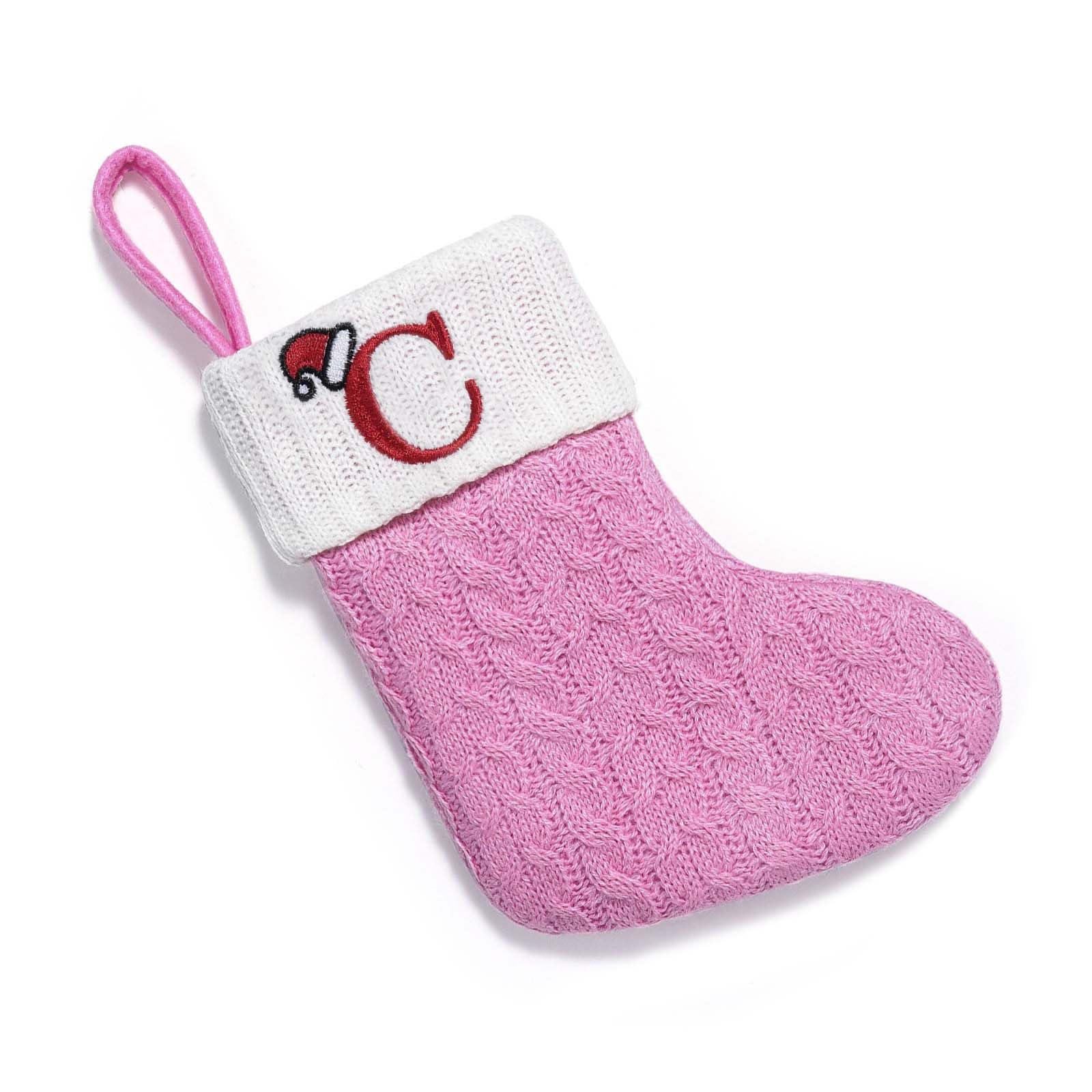 Nucelit Santa and Snowmans Themed Christmas Stocking Hanging Charm Soft and Stylish Accessory for Seasonal Home Embellishment Christmas Stocking Ornament