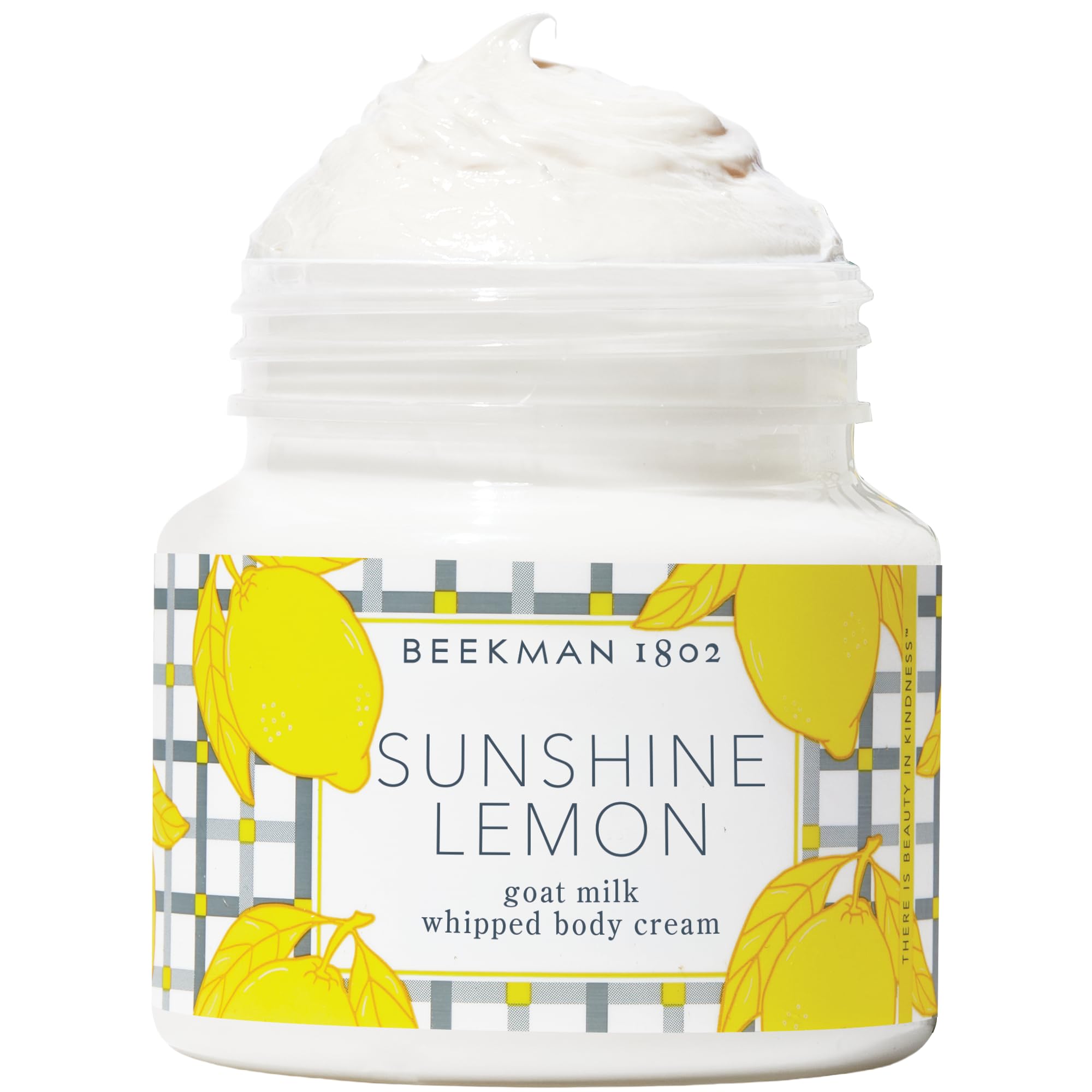 Sponsored Ad - Beekman 1802 Whipped Body Cream – Moisturizes & Softens Skin with Goat Milk, Mango Seed Butter & Vitamin E – 8 oz – Sunshine Lemon