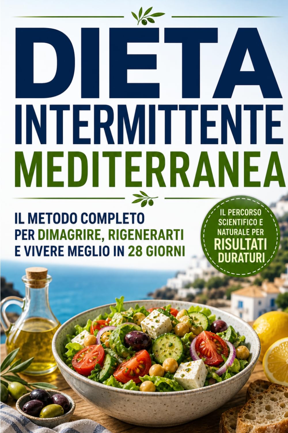 DIETA INTERMITTENTE MEDITERRANEA: Il Metodo Completo per Dimagrire, Rigenerarti e Vivere Meglio in 28 Giorni