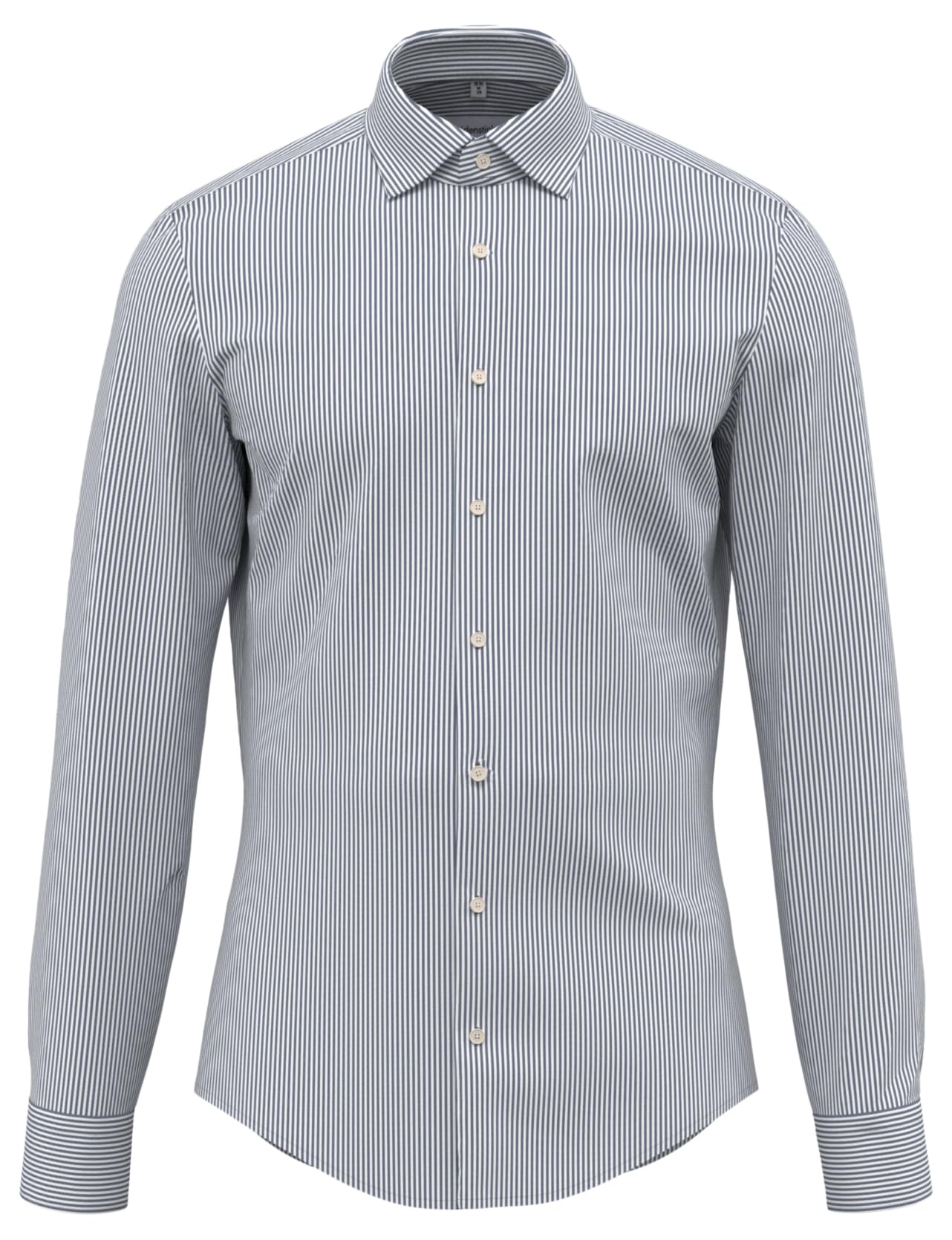 Seidensticker Men's Business Shirt, Blue, 39, blue