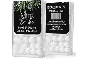 Labels for Tic Tacs Mints - LABELS only - Eucalyptus Personalized Wedding...