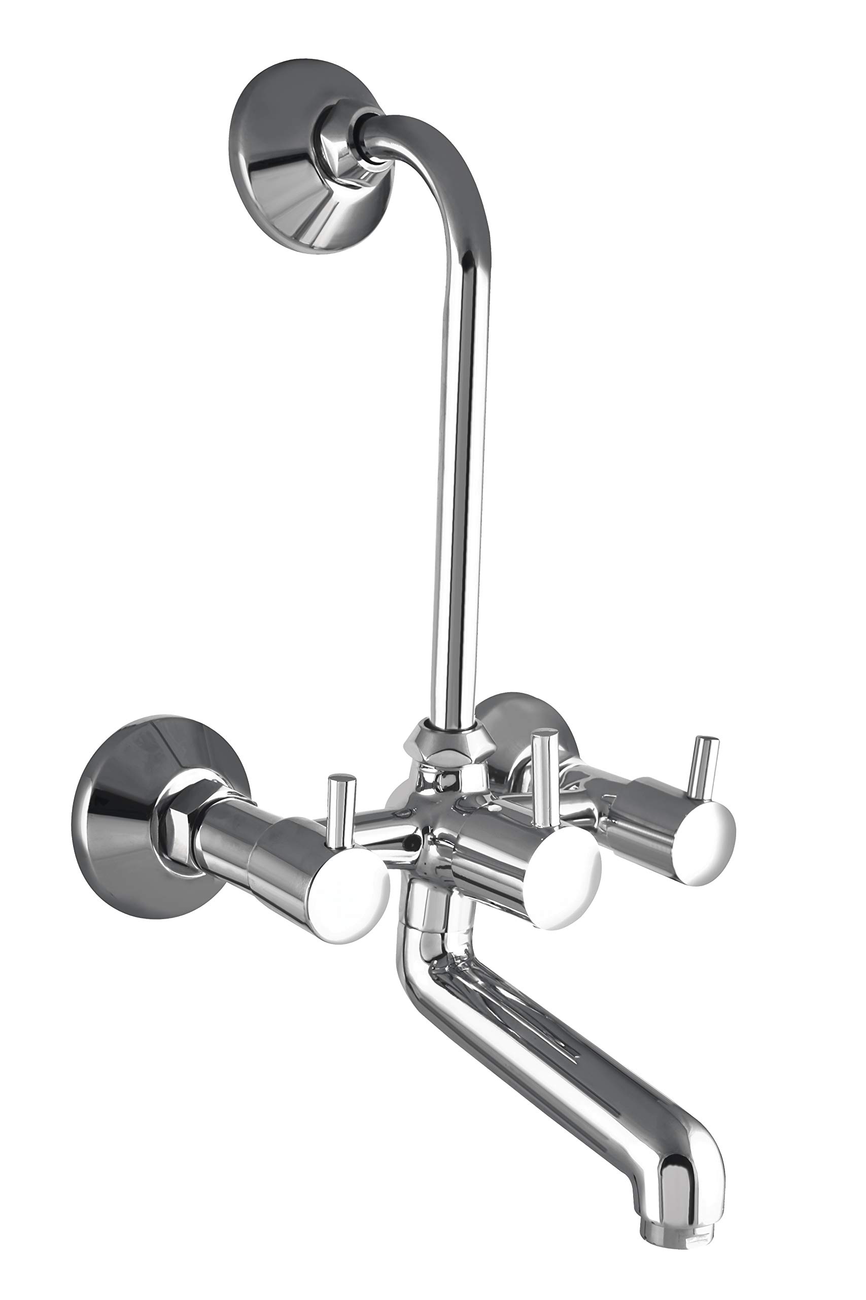 10X Brass Wall Mixer 2 IN 1 For Bathroom WM-9088 with Provision