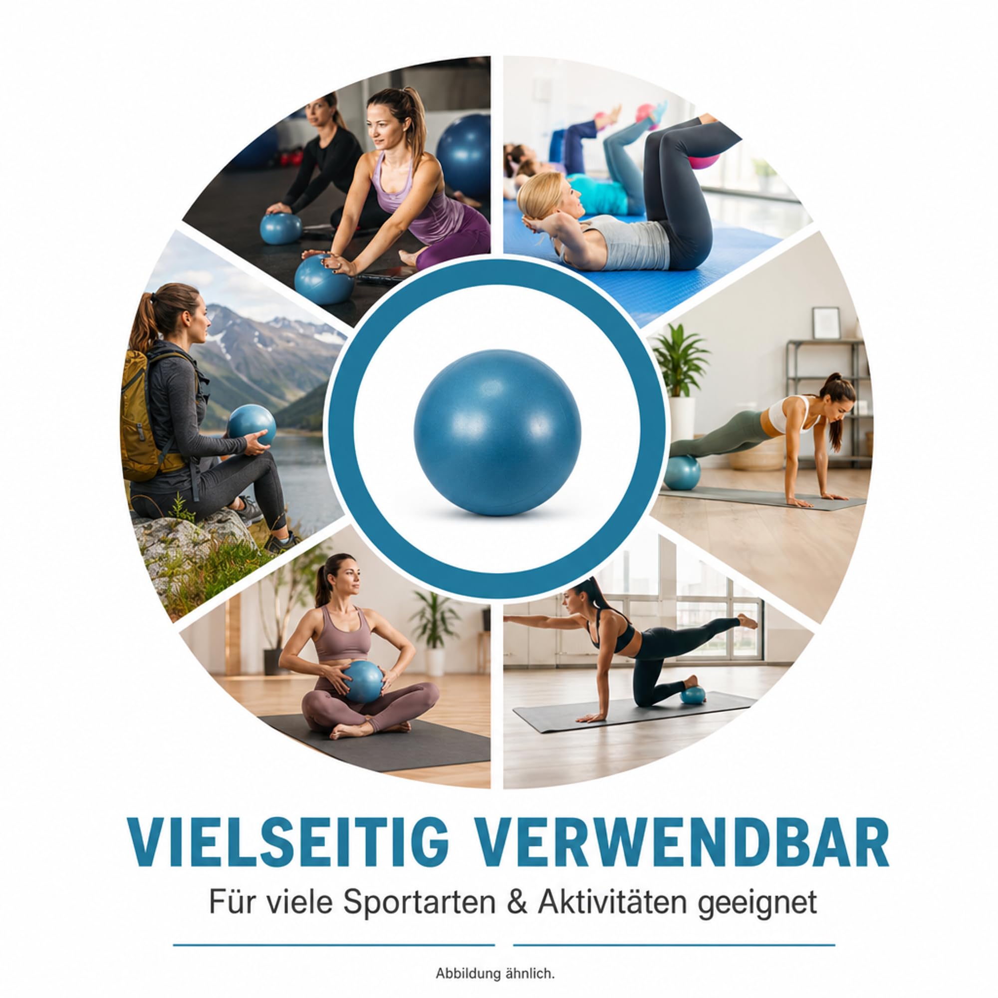 Ballon de Pilates et de Yoga Souple ATC Handels GmbH