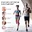 CAMBIVO ELITE Knee Brace for Women & Men with Side Stabilizers, Patella Gel Pads Brace for Meniscus Tear for Maximum Knee Pain Support (Hot Pink, Medium)