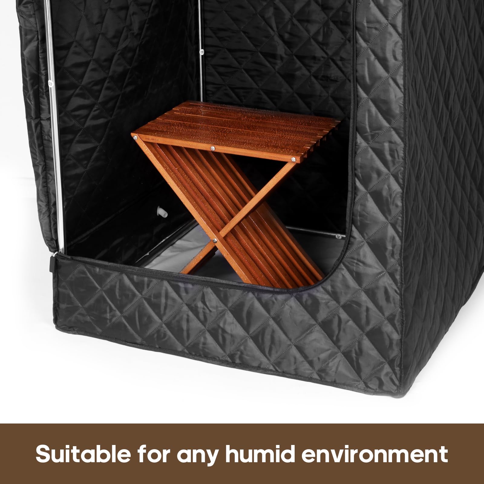 Sedia in legno per sauna