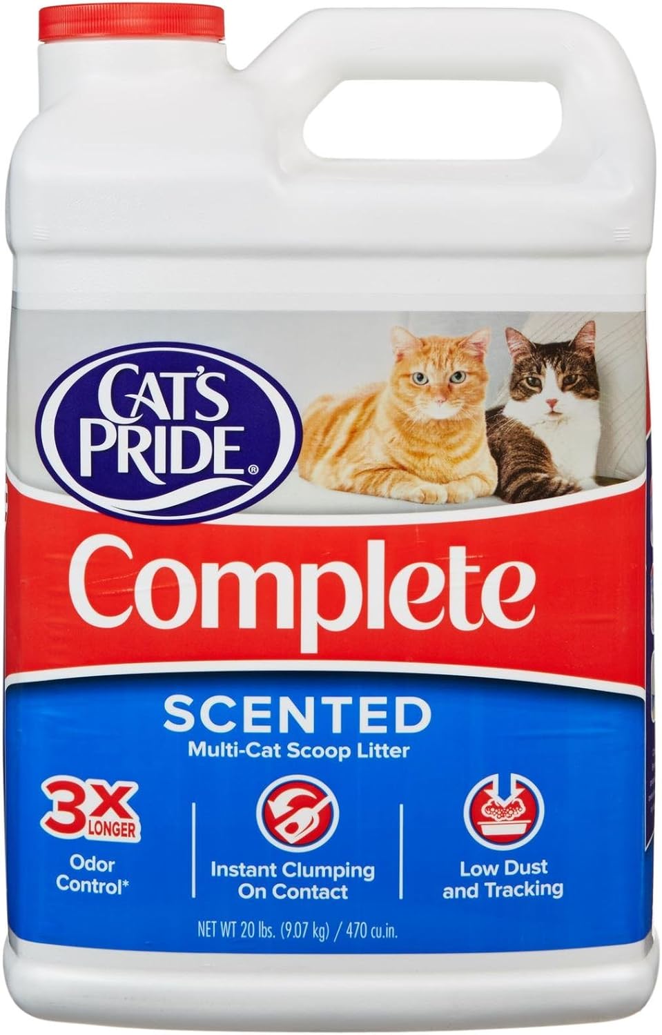 Cat's Pride Complete MultiCat Scoopable Litter Jug, 20