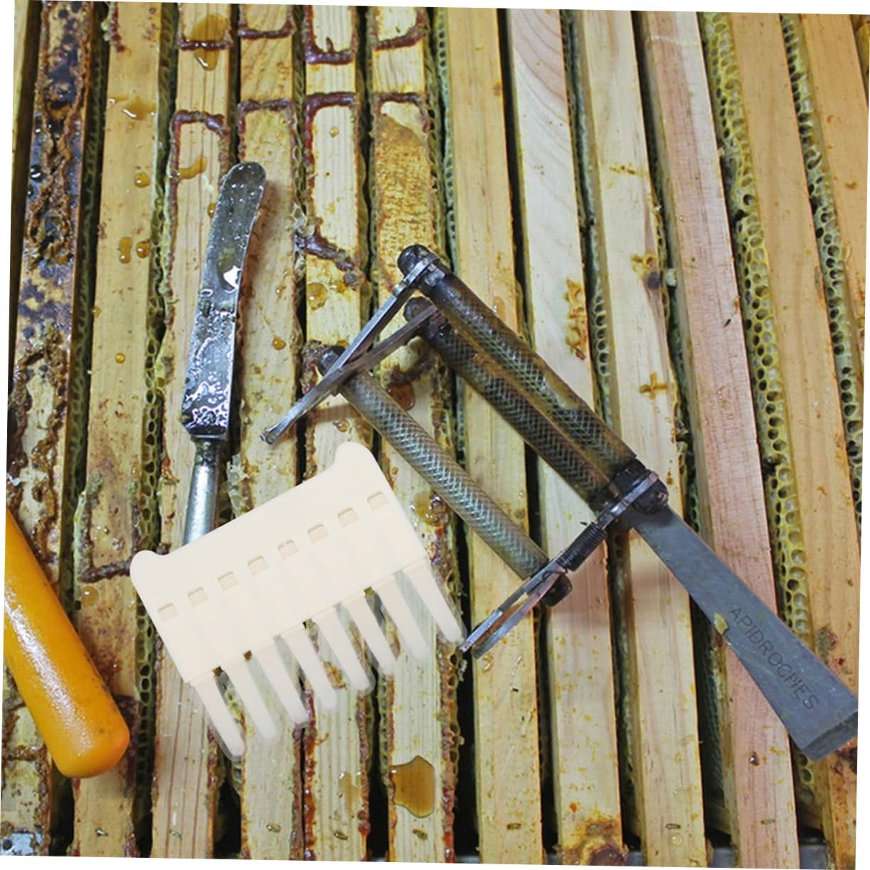 Sosoport 10pezzi Attrezzo Per Raccolta Della Pappa Reale Con File Strumento Per Apicoltura Utensile Pratico Per Pulizia e Raccolta Di Favi Equipaggiamento Per Apicoltori Esperti e