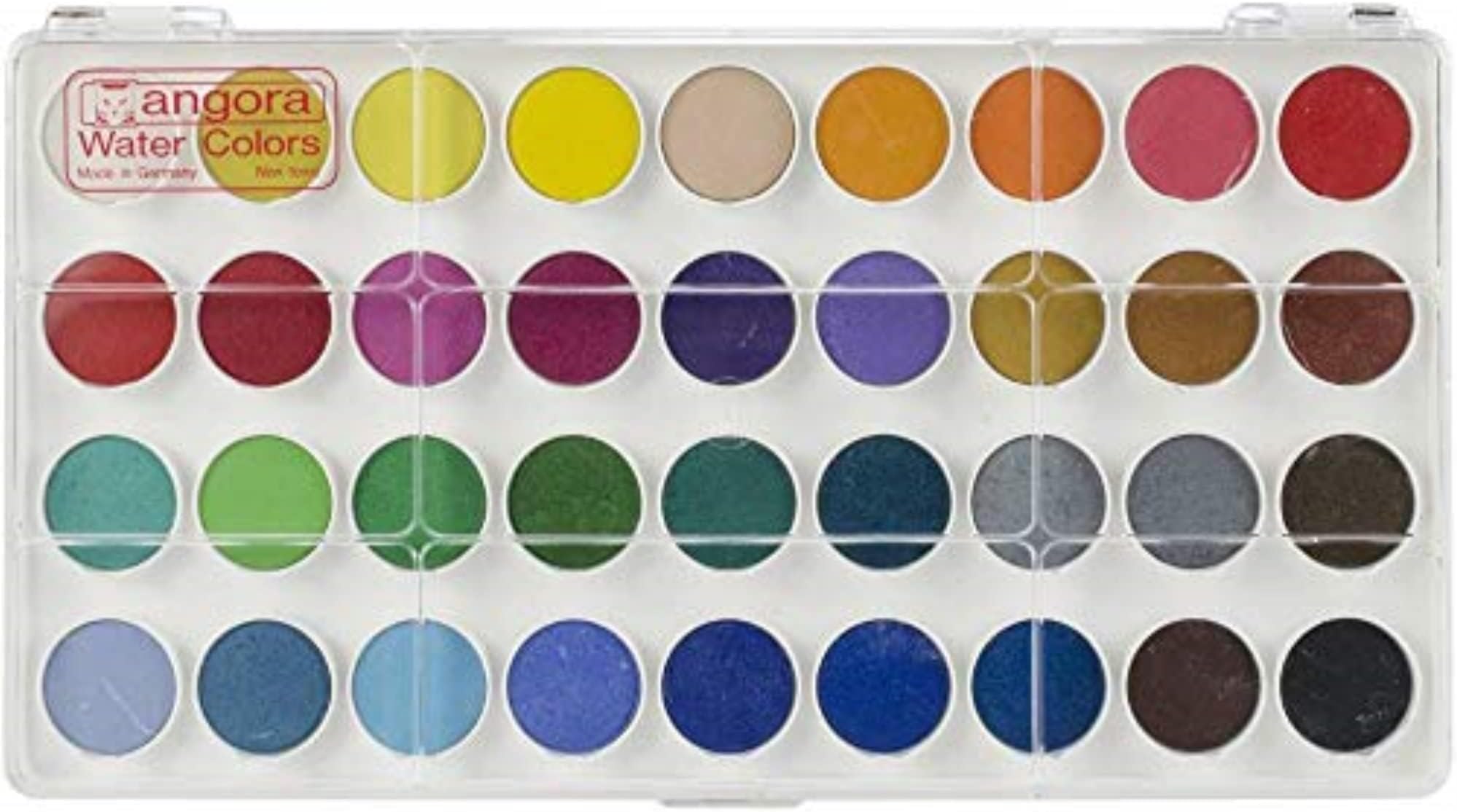 Talens Angora 36 Pan Watercolour Set