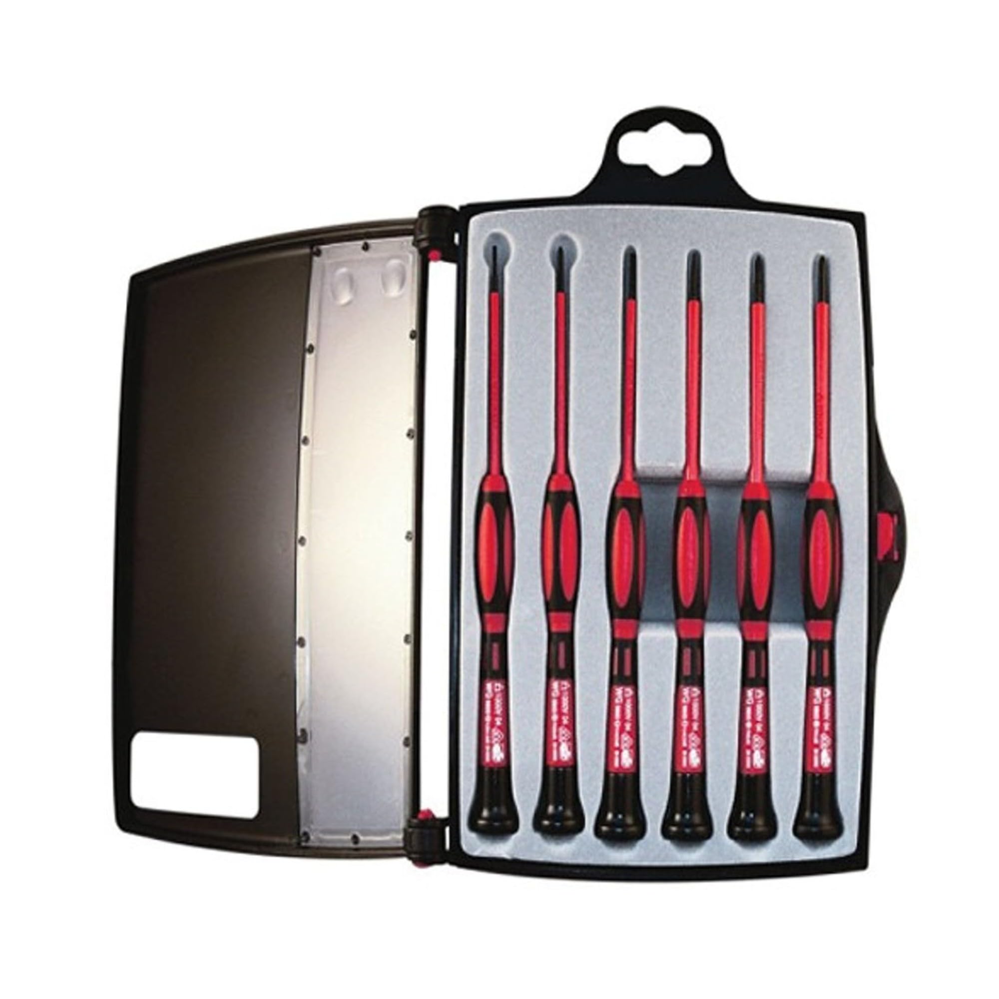 Herramientas platino 19110 1 Kv aislada juego de destornilladores de precisión, 6 pc. (Pack de 6)