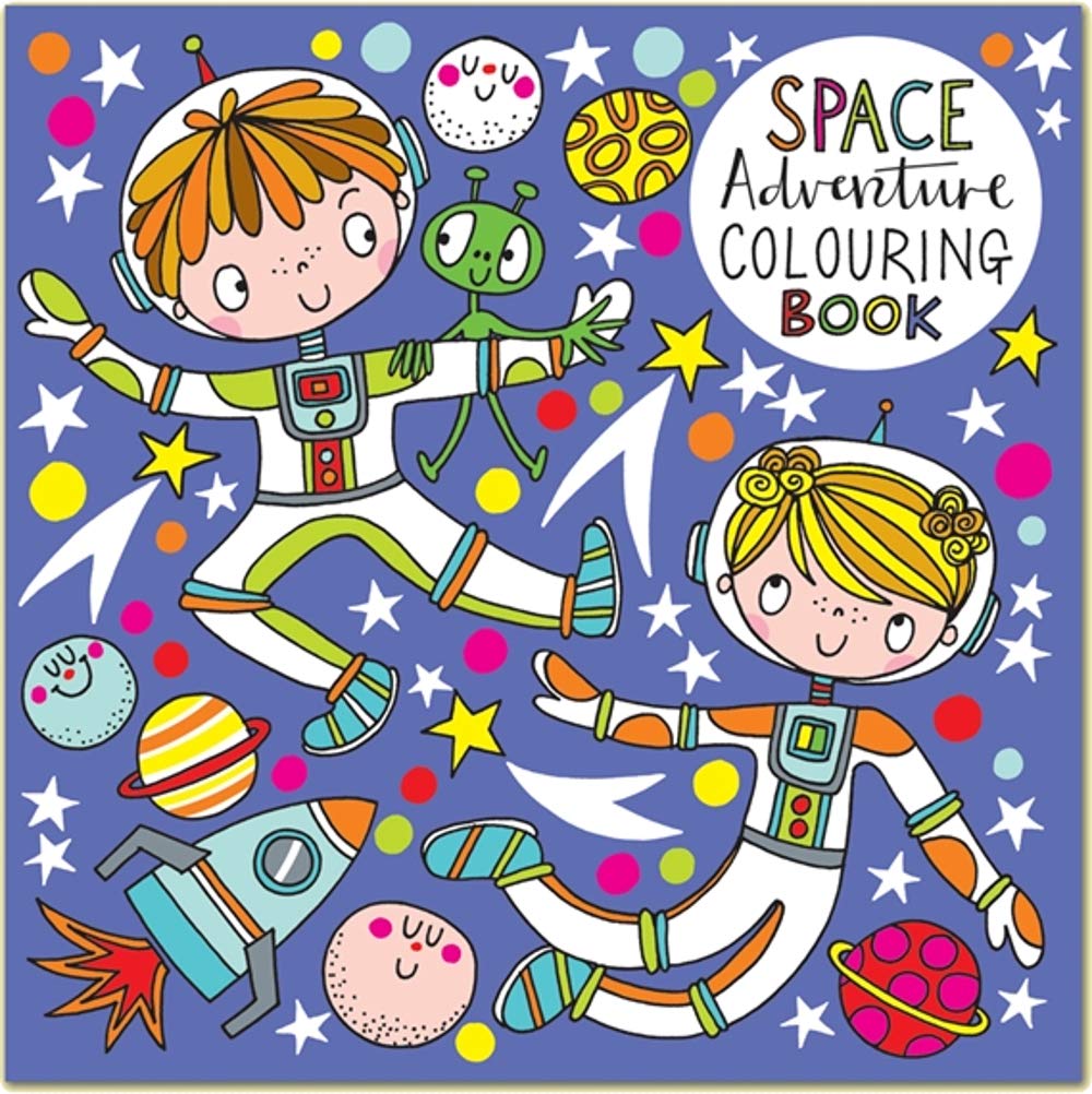 Adventures in Space Colouring Book