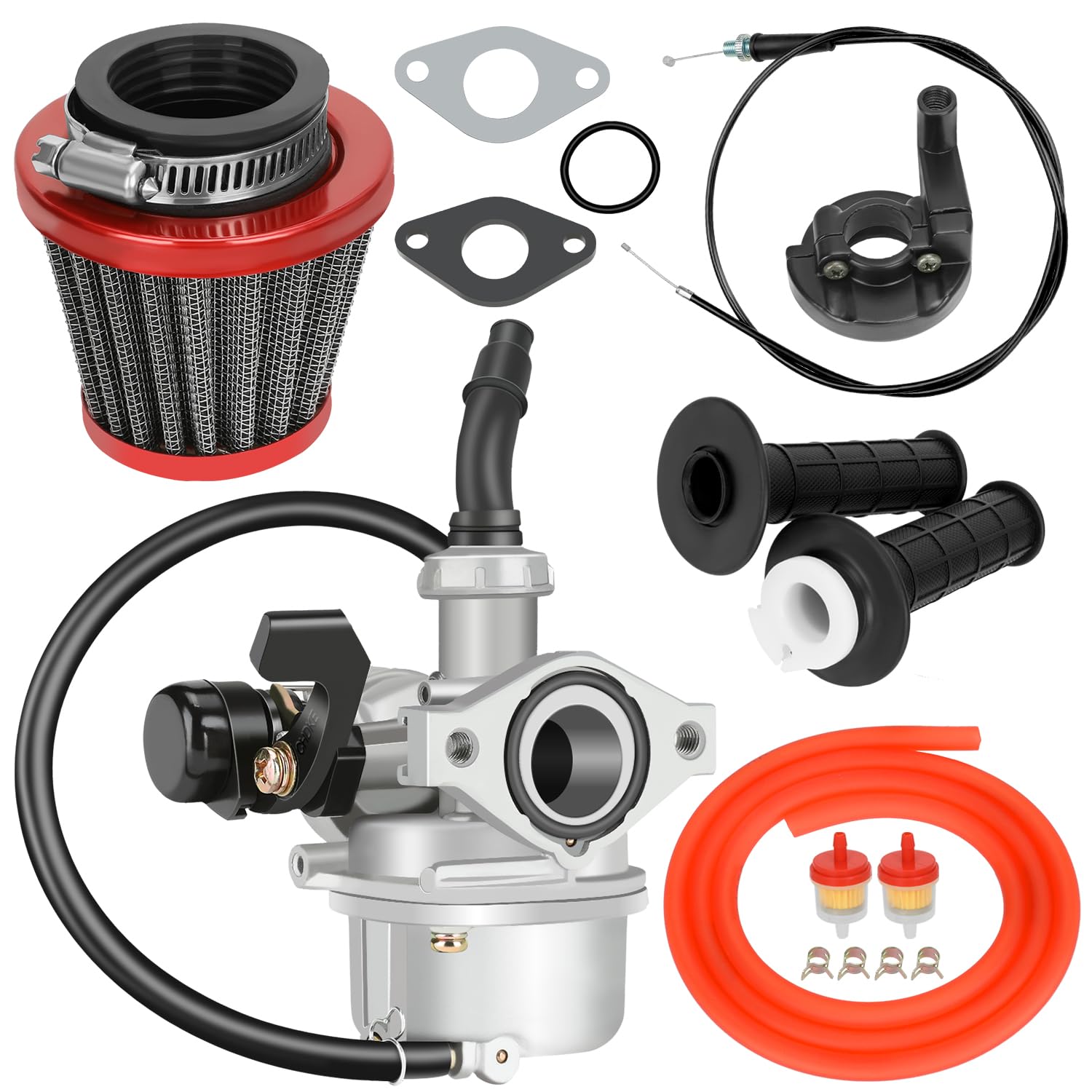Amazon.com: YOXUFA PZ19 Carburetor 19mm Carb for 110cc 125cc 50cc