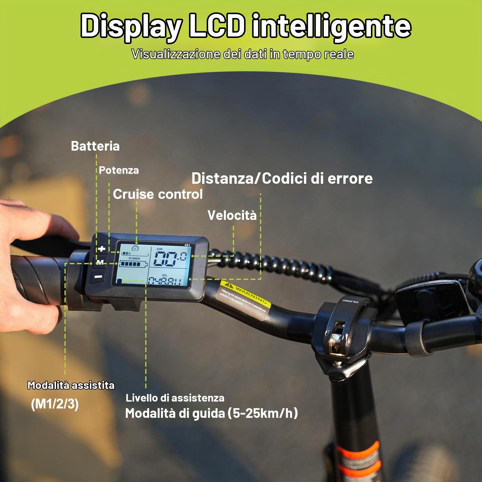 Bici Elettrica Pieghevole 14/16 Pollici Uomo Donna, Ebike con Display LCD, 4 Modalità di Guida, Freni a Disco, Bicicletta Elettrica per Città, Pendolari e Tempo Libero (Nero)