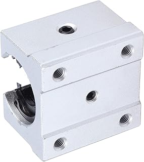 Corrediças de Rolamento de Esferas Lineares, Bloco Deslizante de Rolamento de Esferas Linear SBR16UU para Guia de Trilho Linear SBR16, Rolamentos de Esferas Lineares