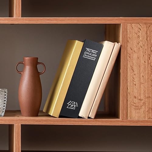 Miniatura 6 de Ohuhu Caja fuerte de transferencia de papel real, caja con cerradura de libro combinada para dinero en efectivo, almacenamiento oculto secreto, caja