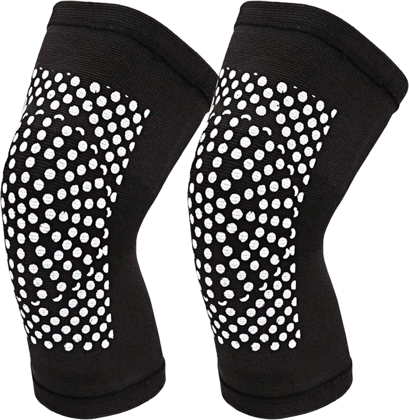 TSSPLUS 1 Pair Self Heating Knee Pads Magnetic Therapy Kneepad Pain Relief Arthritis Brace Support Patella Knee Sleeves Pads (XL)