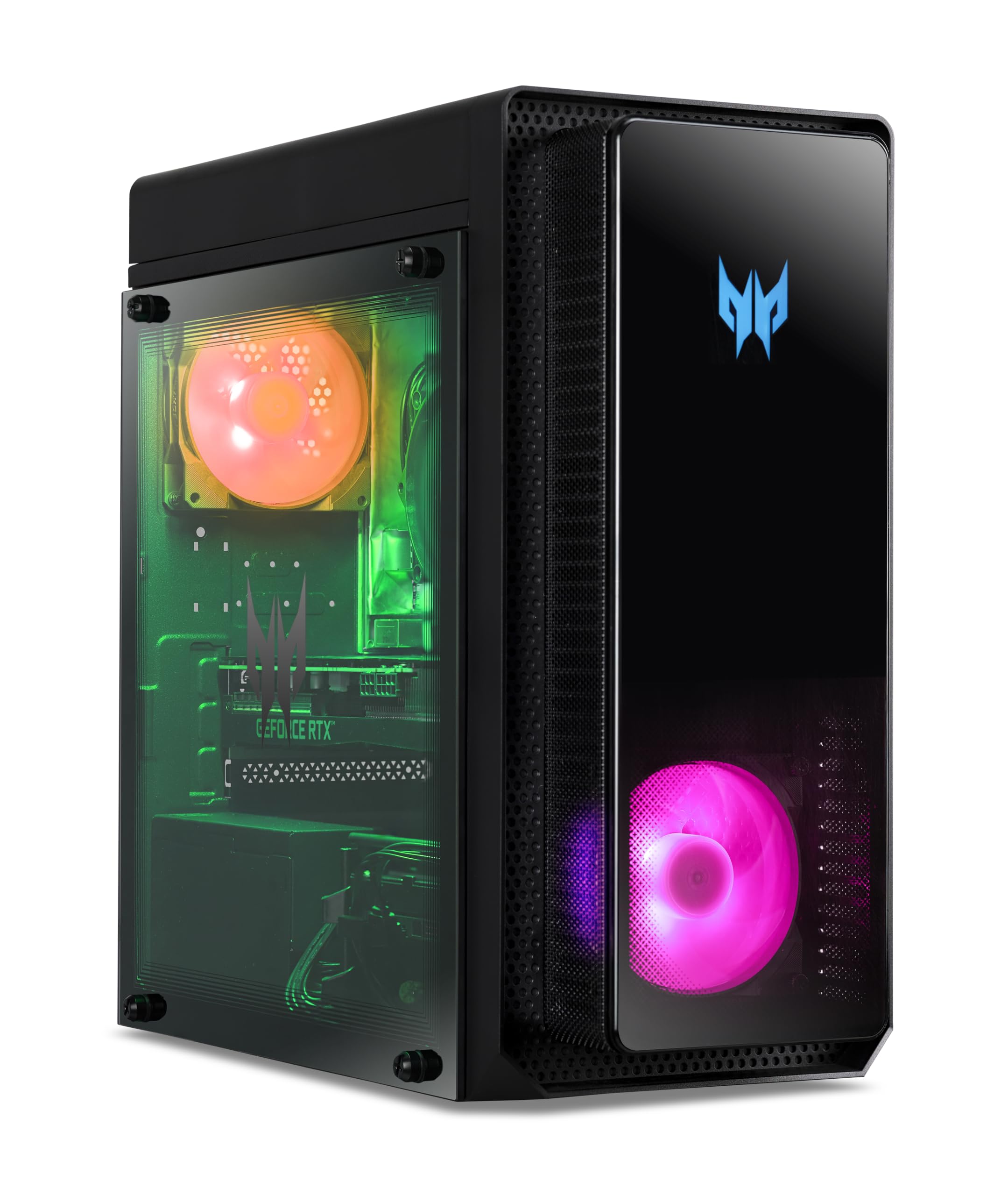 Acer Predator Orion 3000 Gaming Desktop with 14th Gen Intel Core i7-14700F 20 Cores Upto 5.40GHz/32GB DDR5 RAM/1TB Gen4 SSD/8GB Nvidia RTX4060 Graphics/Win 11 + Gaming KB & Mouse Wired Included