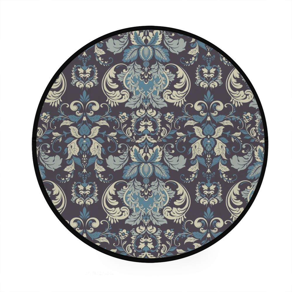 Tapis de jeu rond pour de doux moments en famille dans le salon