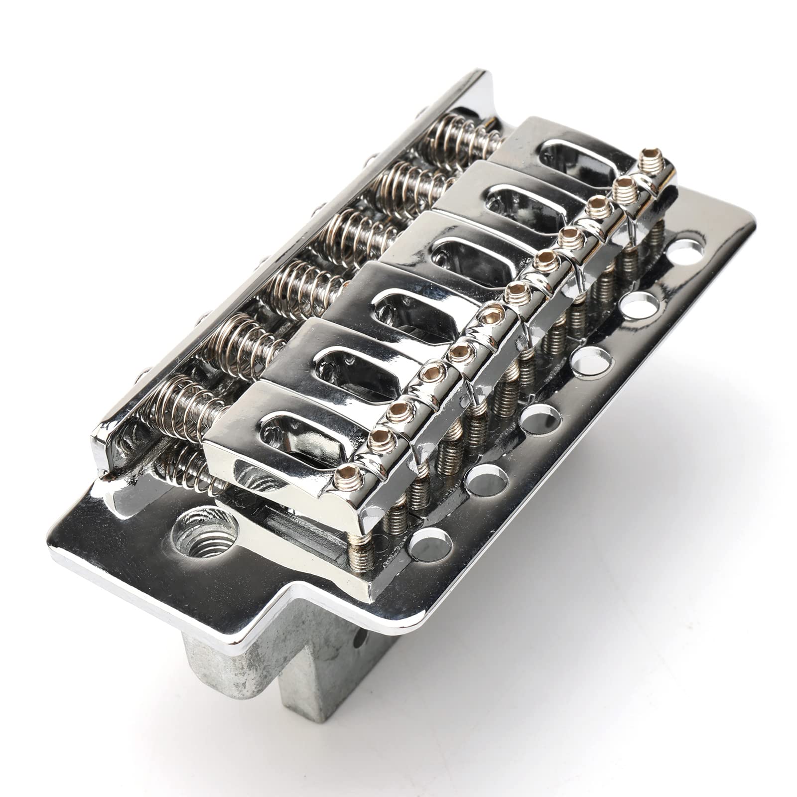Chevalet Trémolo Pour Guitare électrique 6 Cordes - Pièces De Rechange Métal Argenté