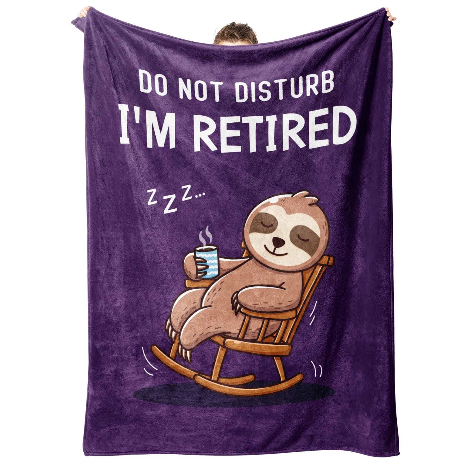 Funny Retirement Gift for Woman, Retirement Blanket Gifts for Women 2025, Best Retirement Gifts for Coworker, Boss, Friends, Super Soft Throw Blanket