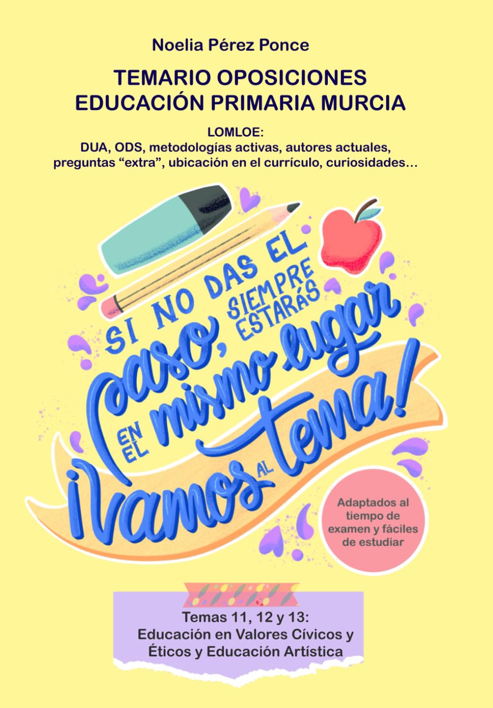 TEMARIO OPOSICIONES PRIMARIA MURCIA: Temas 11, 12 y 13