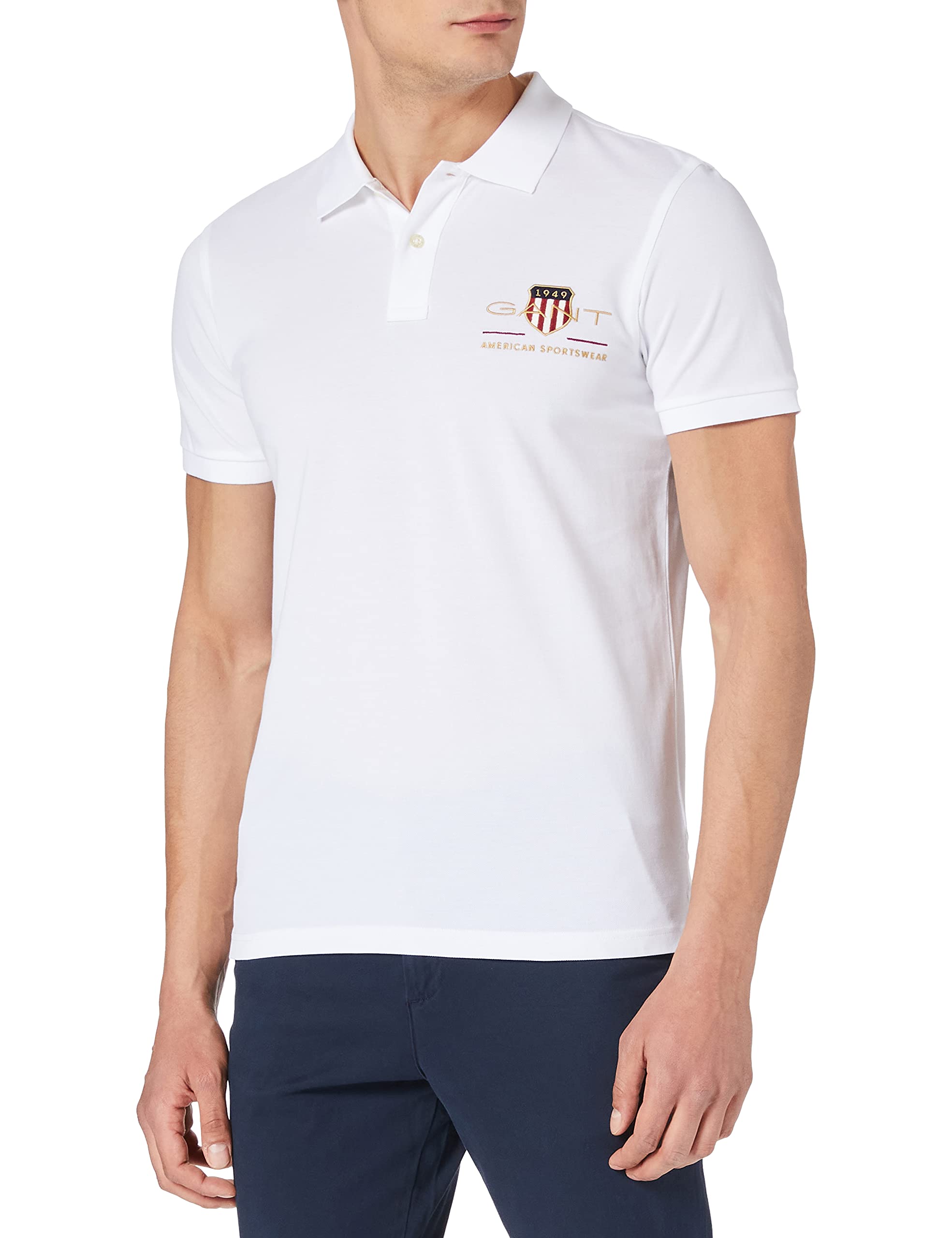 GANTMen's Archive Shield Pique Polo Shirt