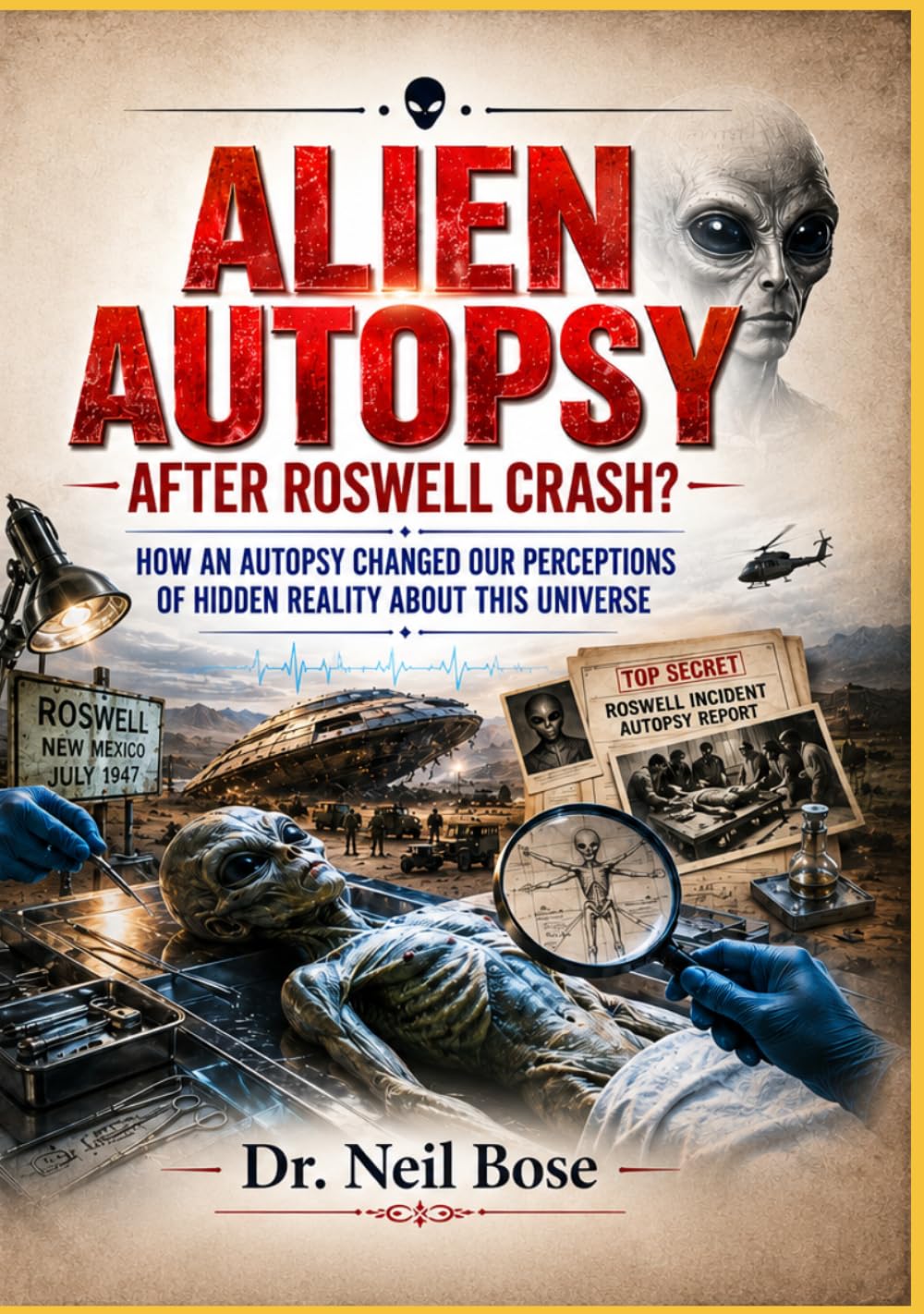 Alien Autopsy After Roswell Crash?: How an Autopsy Changed Our Perceptions of Hidden Reality About This Universe