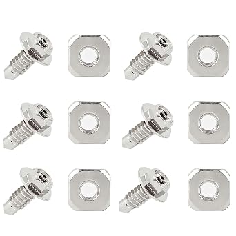 279393 Dryer Cord Screw Kit Compatible with Whirlpool & Kenmore Dryers by Cykemo Replaces Part PS334188 AP3020386 279393D 279393VP 12 Pcs