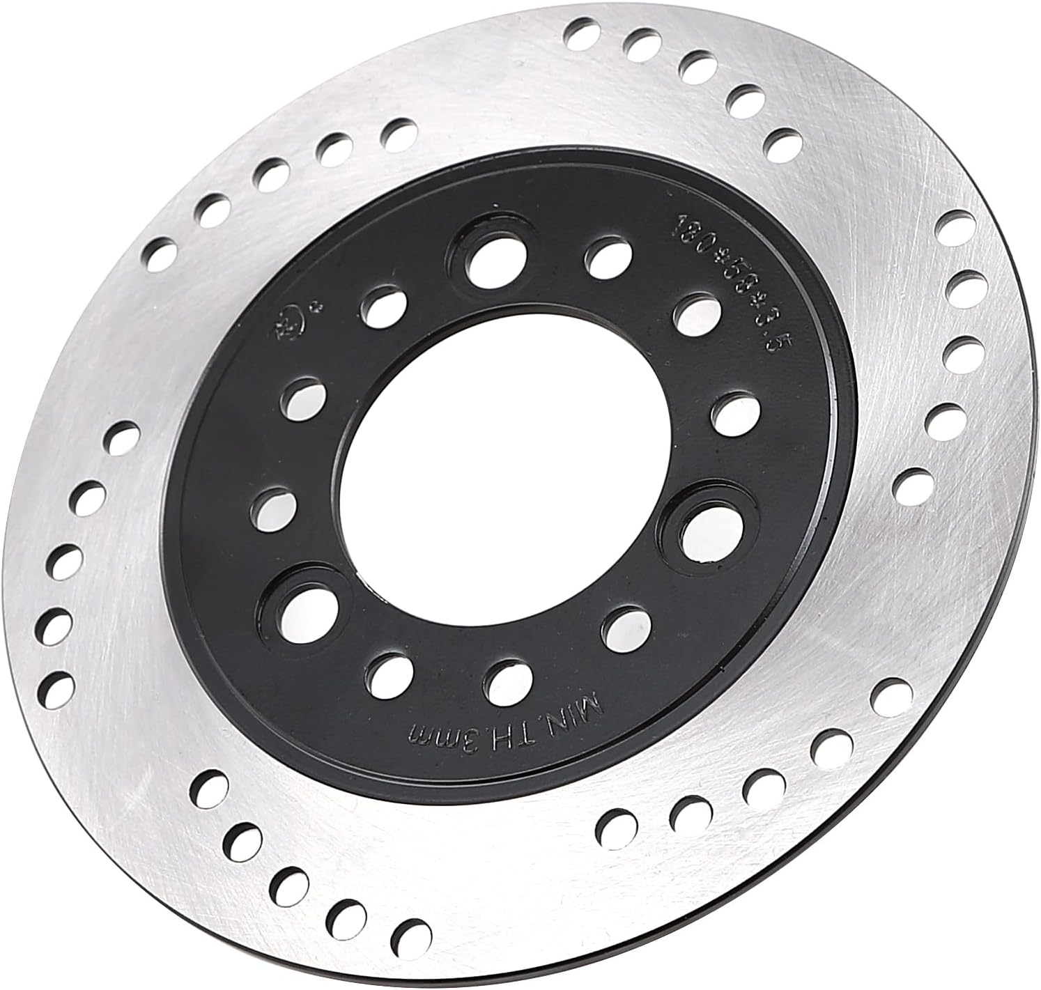 Amazon.com: Mokuo Motorcycle Rear Brake Rotor in Metal Material ...