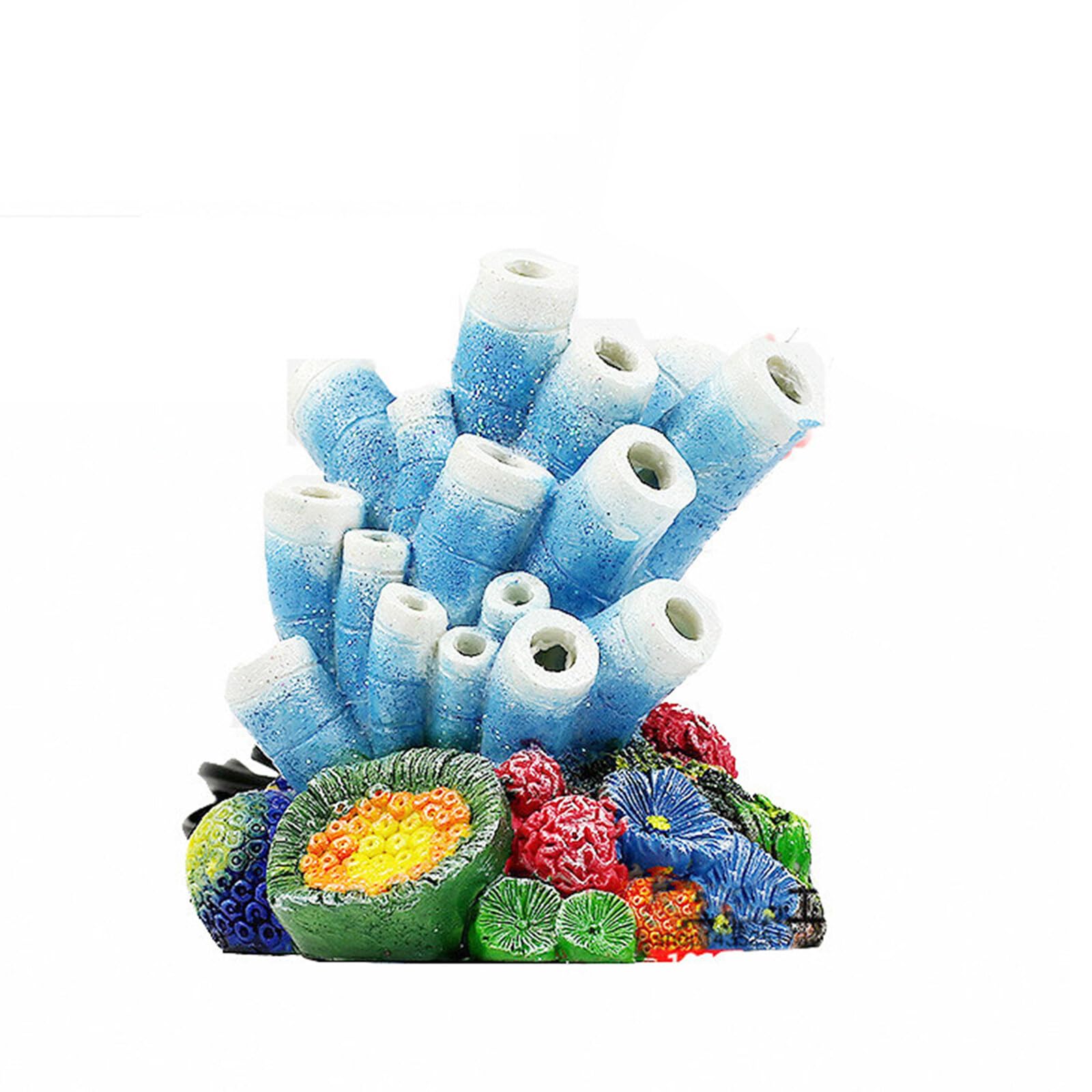 NCONCO Fish Tank Cave Decor, Air Bubble Stone Aquarium Decor