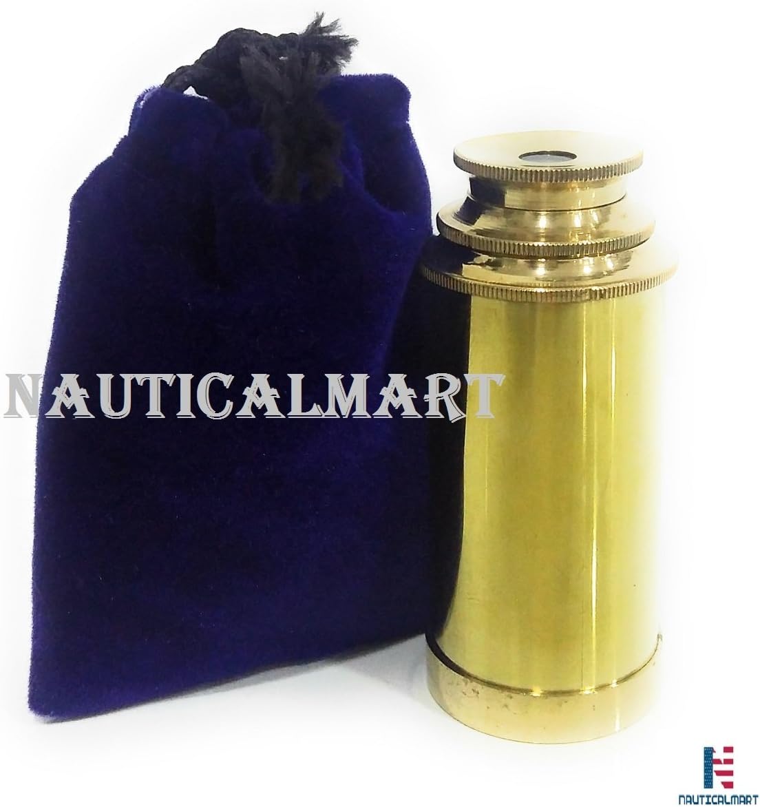NauticalMart NM012966B Brass Telescope 6 ''- Case Pack of 30