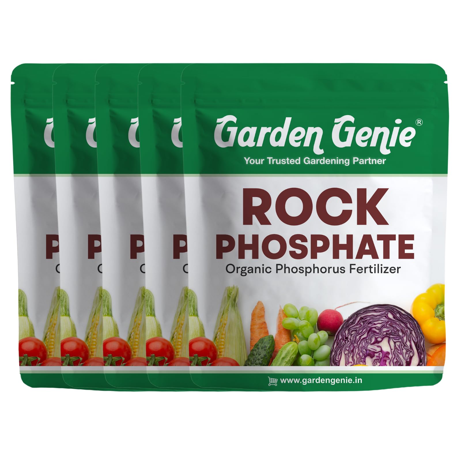 Garden Genie Organic Rock Phosphate for Plants 4.5 Kg, All Purpose Powdered Phosphorus Fertilizer for Flowering, Fruiting and Vegetable Plants (B0C37GL4FP) Amazon Price History, Amazon Price Tracker