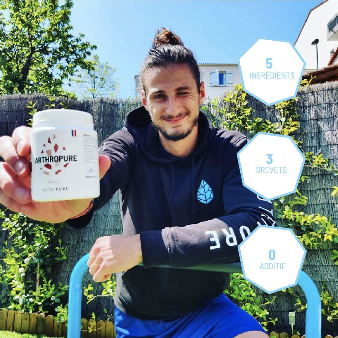 Nutripure | Arthropure | Bien Être & Souplesse Articulaire | 5 principes Actifs Brevetés : OptiMSM® + Chondroïtine sulfate Solabia® + N Acetyl Glucosamine Kaneka® + Boswellia WorkVel® + Vitamine C