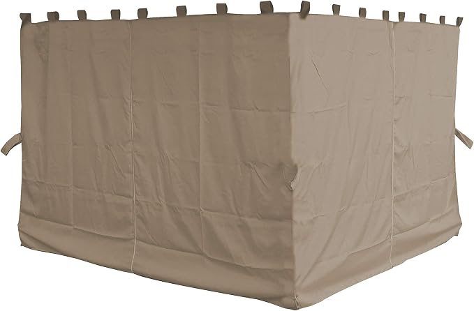 Ricambio Gazebo 3x4 QUICK STAR 2 Pareti Laterali Per Gazebo Da Giardino Anticato 3 X 3 M 797709