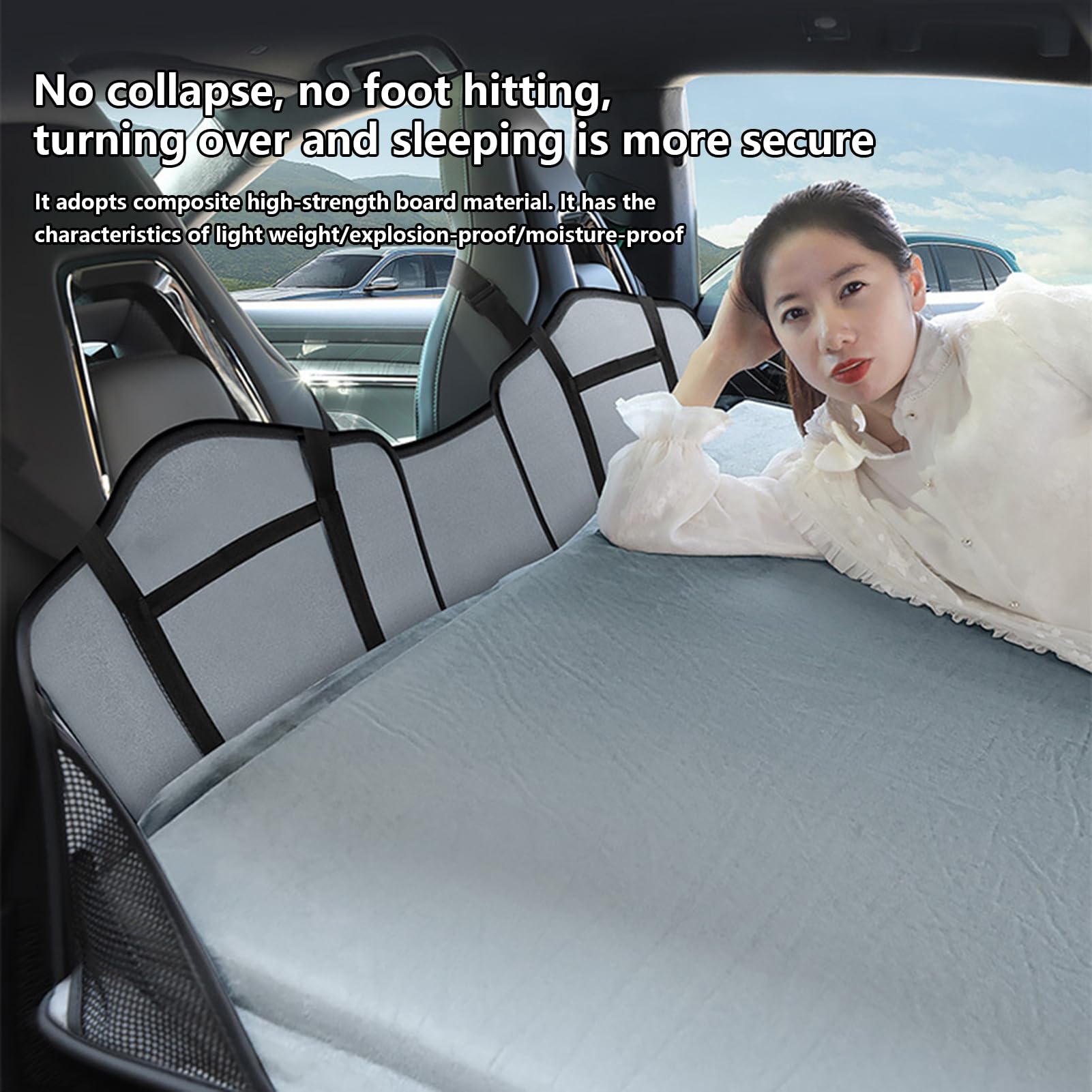 Per Sedile Posteriore Auto Interni Veicolo E Materassini Auto | Prolunga Materasso Posteriore Auto Auto Per Tenda, Camion, Portellone, Attività Outdoor Per Famiglia E Bambini