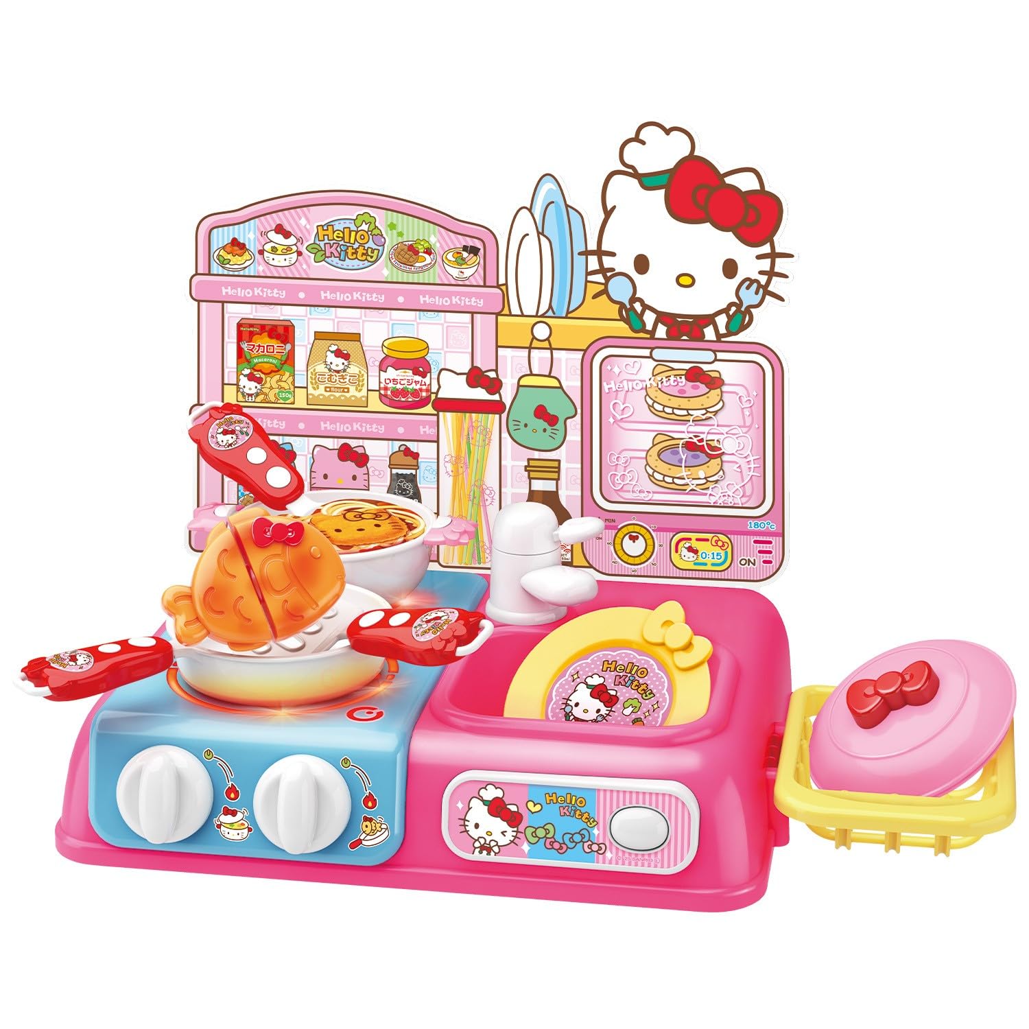 Amazon | [バンダイ(BANDAI)] Hello Kitty コンロがピカッ