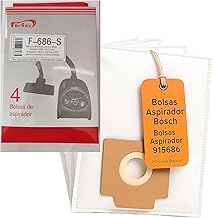 RO – White Line – Synthetic Vacuum Bag for Bosch 4 Units Replacement Reference 915686