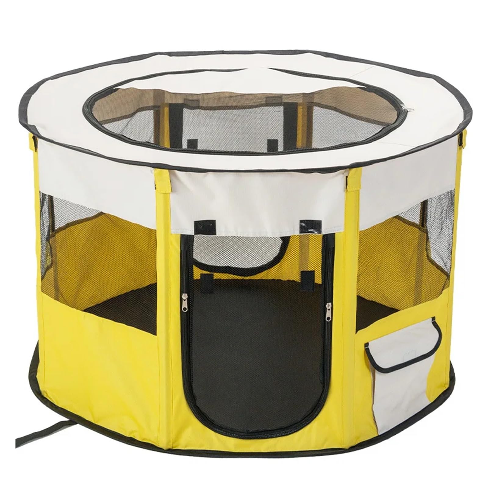 Tentpour animaux de compagnie Tente for chat et chien, salle d'accouchement, cage octogonale pliable et portable for animaux de compagnie, niche d'extérieur for chien, parc d'intérieur for chiots et c