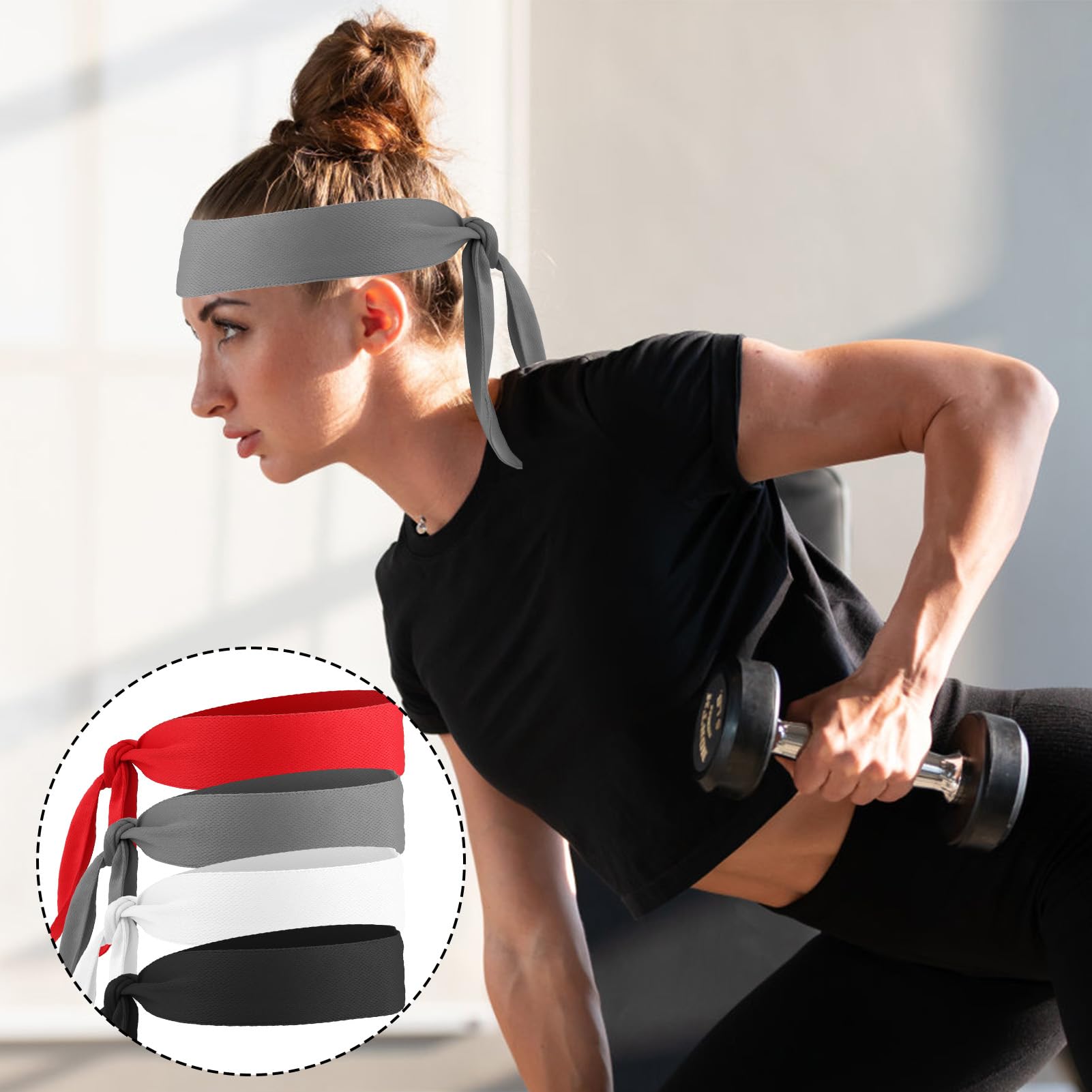 Bandeaux Sport Unisexe - Absorbants, Confortables Pour Running, Fitness, Yoga Et Tous Tes Sports - 3