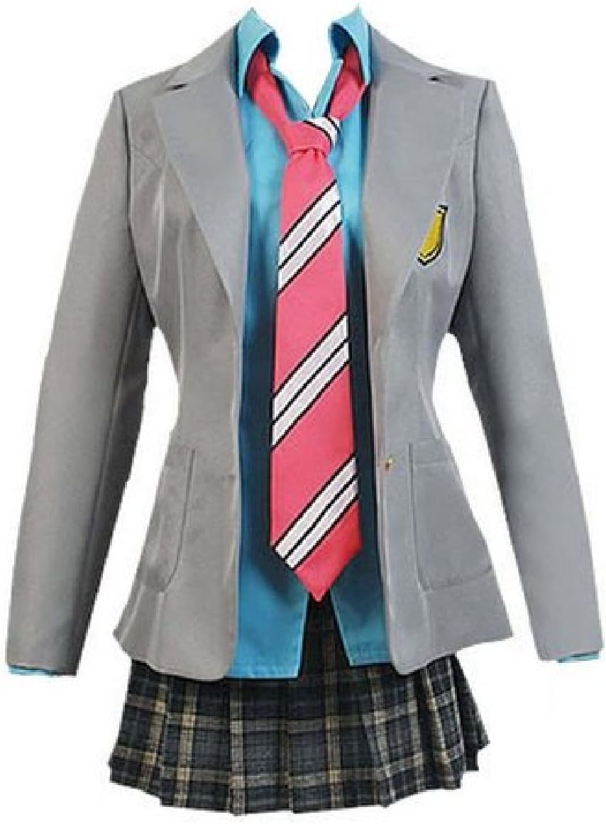 Maconaz Your Lie in April Kaori Miyazono Tsubaki Sawabe Uniform Womens