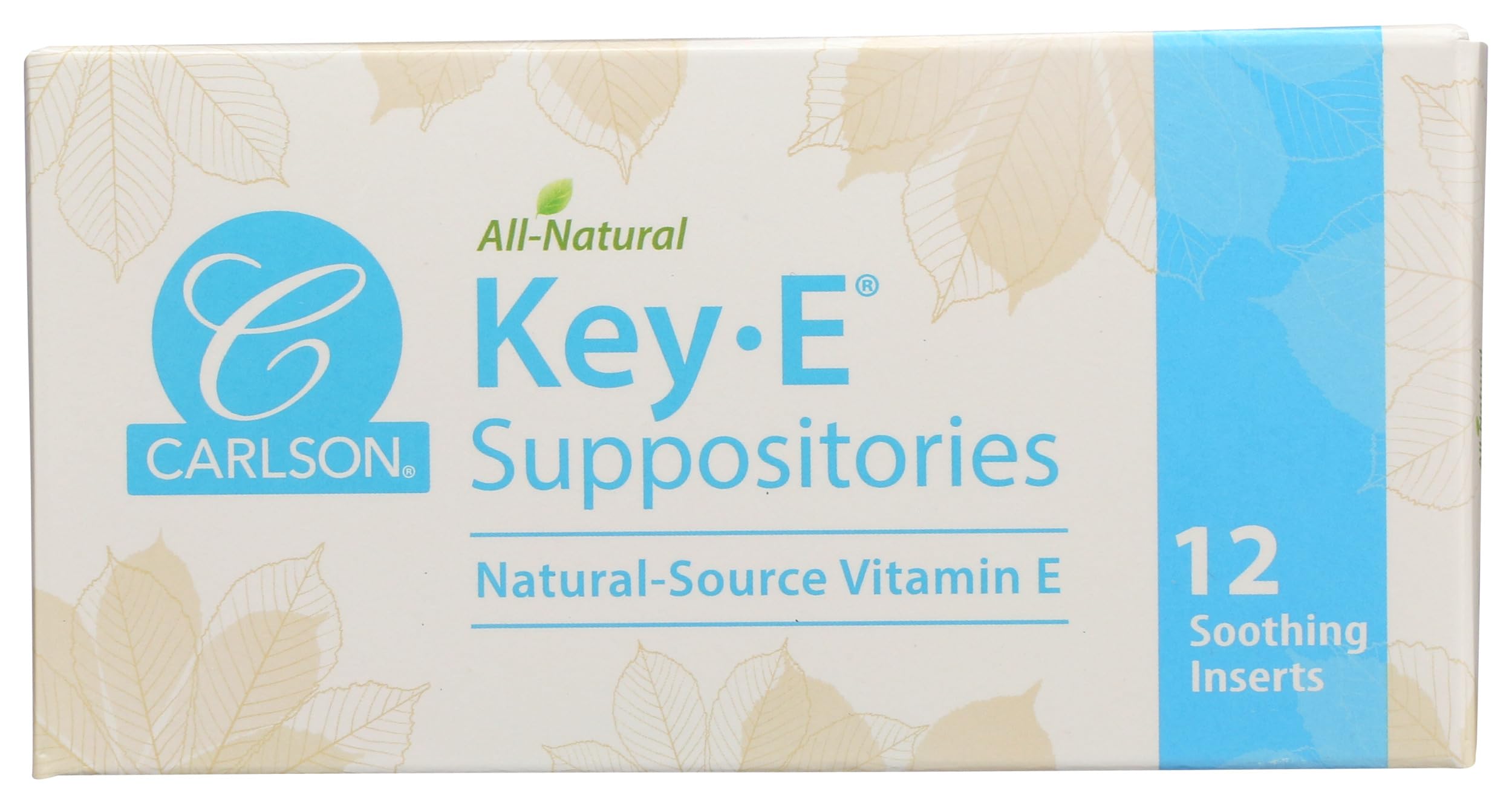 CarlsonKey-E Suppositories, Box of 12