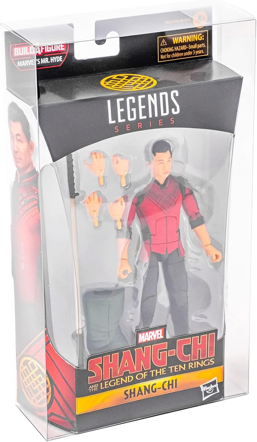 Protector Cases Compatible with Marvel Legends, DC Multiverse Standard Action Figures (10 Pack)
