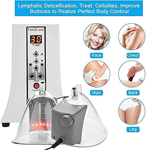 Miniatura 2 de WIKINK Masajeador de terapia al vacío, máquina multifuncional para moldear y raspar el cuerpo, 32 tazas, dispositivo de masaje corporal