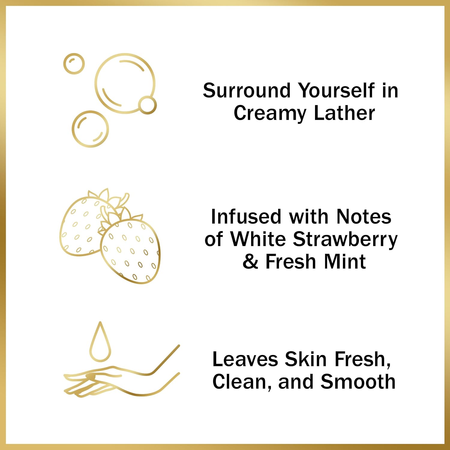 Olay Fresh Outlast Notes Of Cooling White Strawberry & Mint Beauty Bar, 4 oz, 6 count