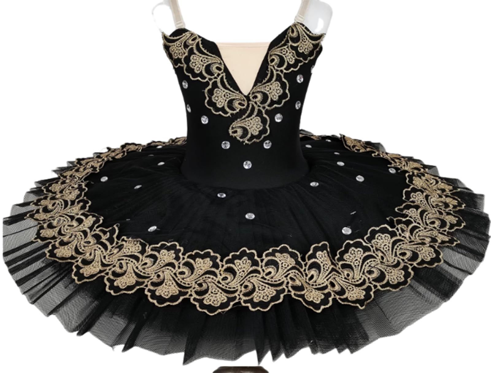 Professionelles Ballett-Tutu-Kleid für Mädchen, Schwanensee, Pfannkuchen-Wettbewerbskleid, Ballerina-Party-Tanzkostüme Ballettkostüme