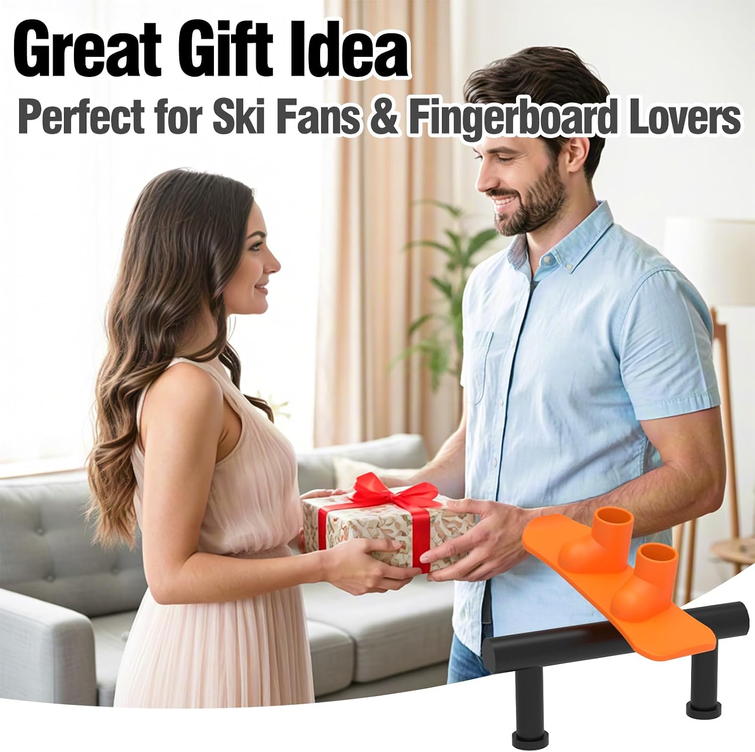 Mini Finger Snowboard Set with Obstacle Rail - Durable Plastic Fingerboard Ski and Obstacle for Skiing and Skateboard Enthusiasts - Fun and Engaging Finger Sports Party Favors